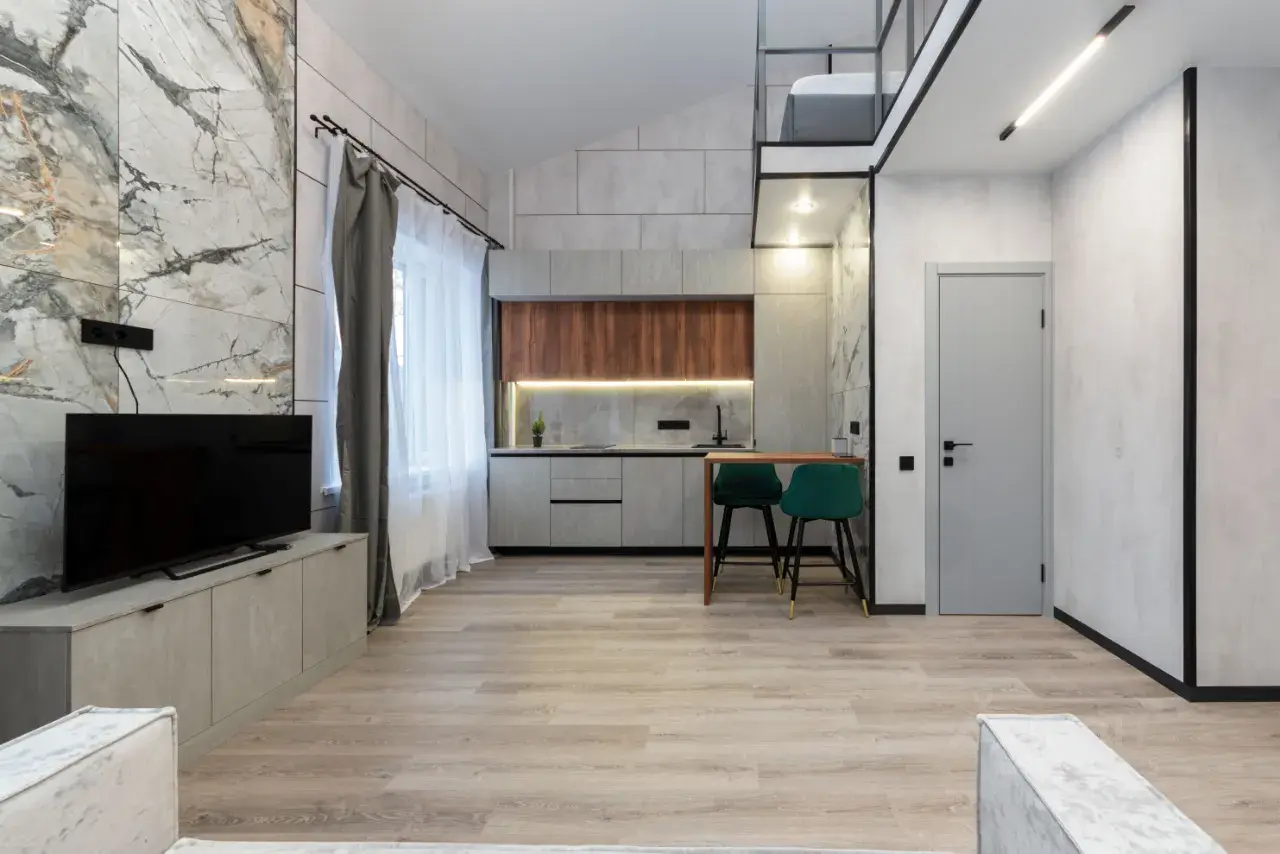 Студия · 45 м² · 4/4